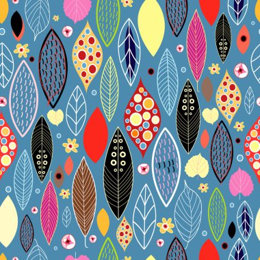 Sonbahar yapraklarının dokusu