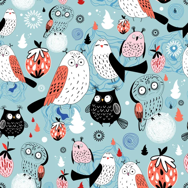 Texture mysterious owl