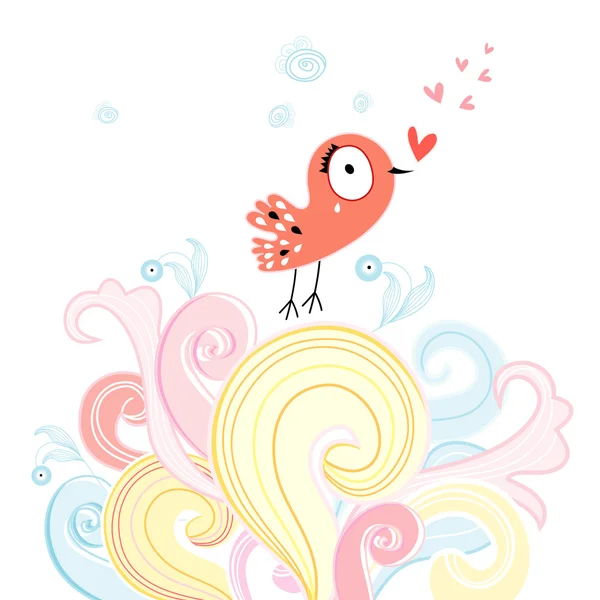 愛の鳥 — ストックベクタ