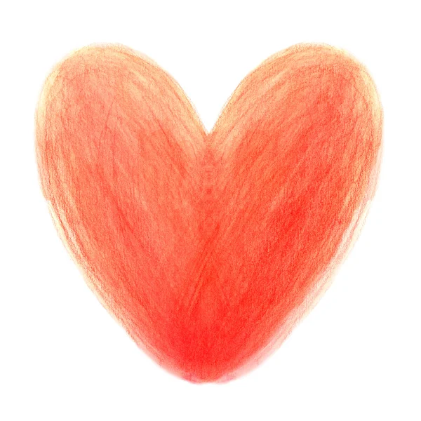 Watercolor heart — Stock Photo, Image