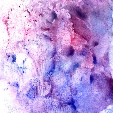 purple abstract watercolor background clipart