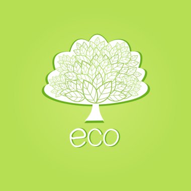 süs ağacı eko-etiket
