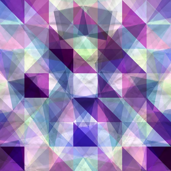 Texture intéressante de triangles colorés — Photo
