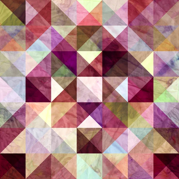 Interessante textuur van gekleurde driehoeken — Stockfoto