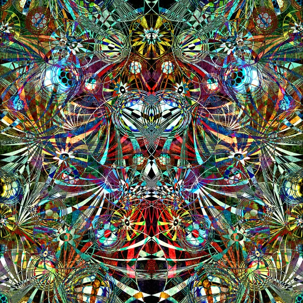 Ornamentale abstrakte Muster — Stockfoto