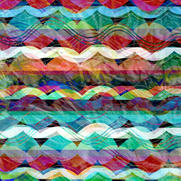 Abstracte achtergrond met strepen golven — Stockfoto