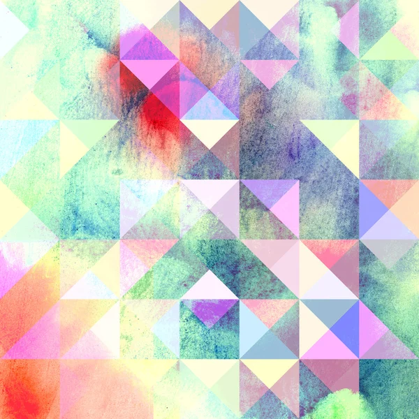 Textura interesante de triángulos de colores —  Fotos de Stock