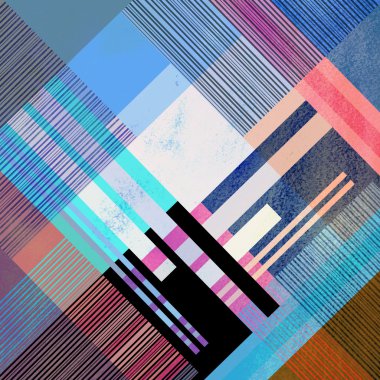 soyut geometrik desen