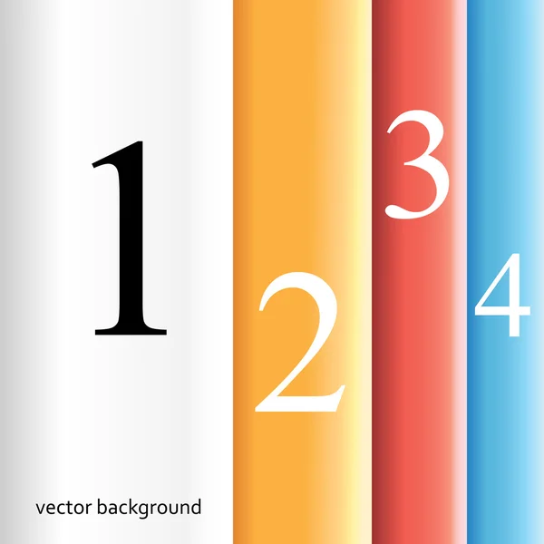 Las infografías son versiones modernas de banners — Vector de stock