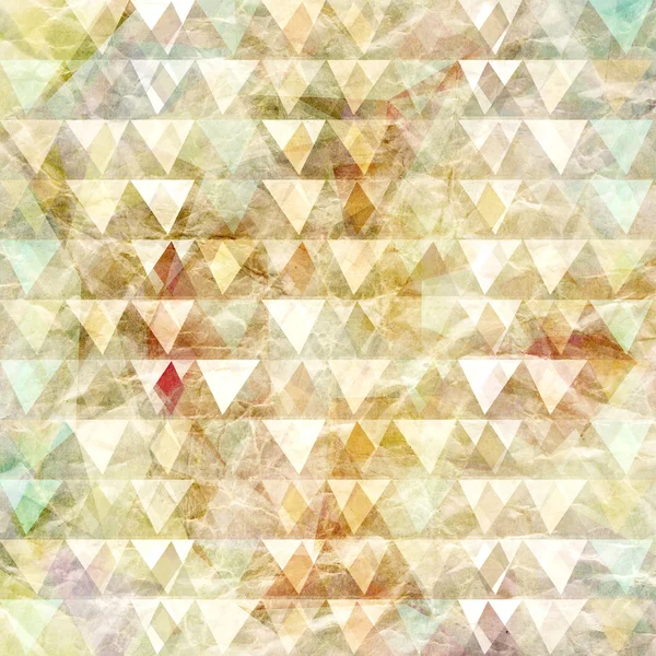 Padrão geométrico abstrato de triângulos — Fotografia de Stock