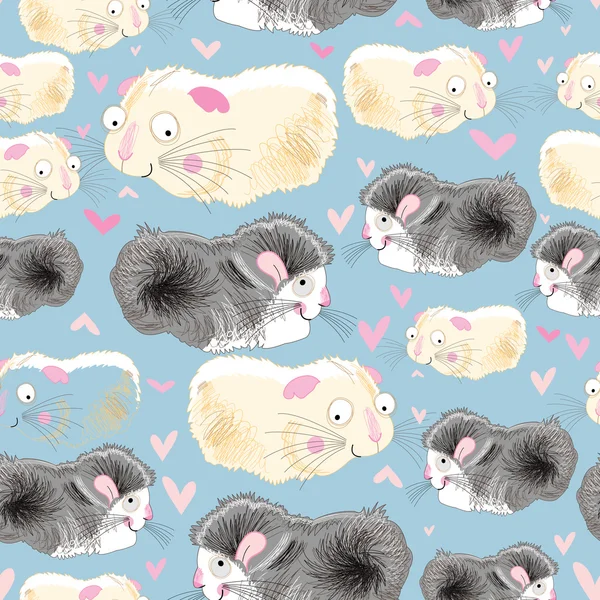 Texture hamsters amateurs — Image vectorielle