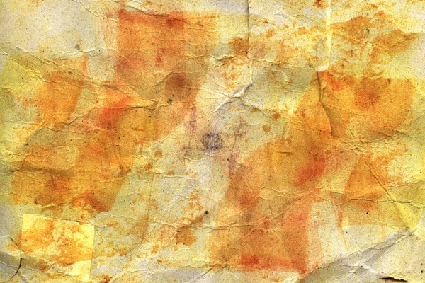 Crumpled watercolor paper — Stock Photo, Image