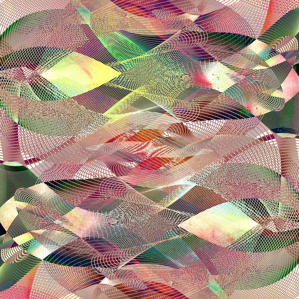 Abstract patroon van golven — Stockfoto