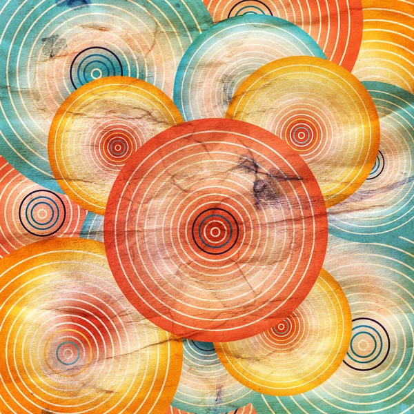 Geometrik soyut suluboya arkaplanı