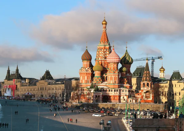 Санкт-Петербург Собор Василия Блаженного — стоковое фото