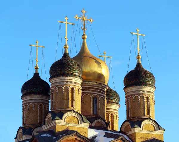 Piękny kościół w centrum Moskwy — Zdjęcie stockowe