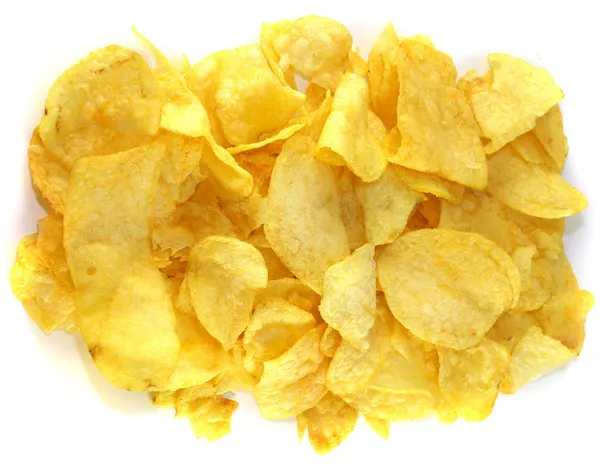 Smaklig potatis chips — Stockfoto