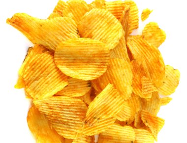 Tatlı patates cipsi.