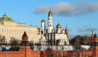 Moskova Kremlin güzel kiliseler