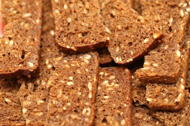 lezzetli dark ekmek tahıl