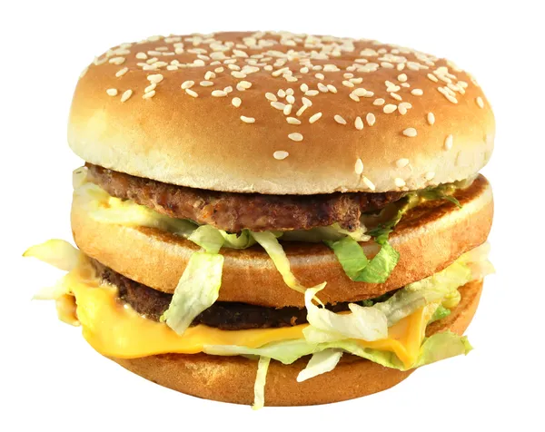 Big tasty burger — Stock Photo, Image