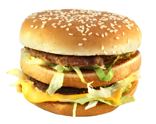 Big tasty burger Stock Picture