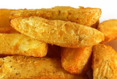 Makro yakın lezzetli patates