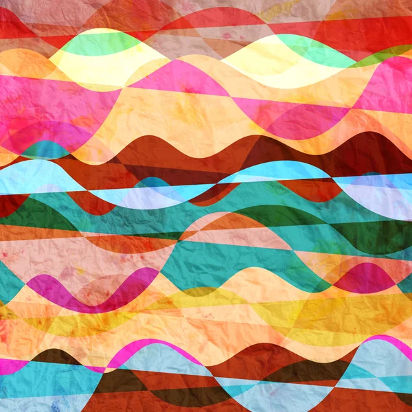 Wavy abstract watercolor background — Stock Photo, Image