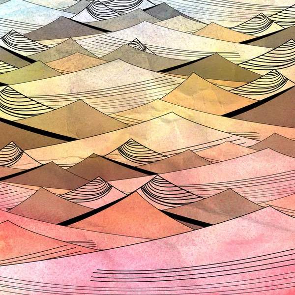 Abstrakta ljus bakgrund med sanddyner — Stockfoto