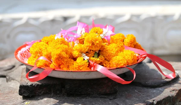 Heilige Girlanden aus Blumen — Stockfoto