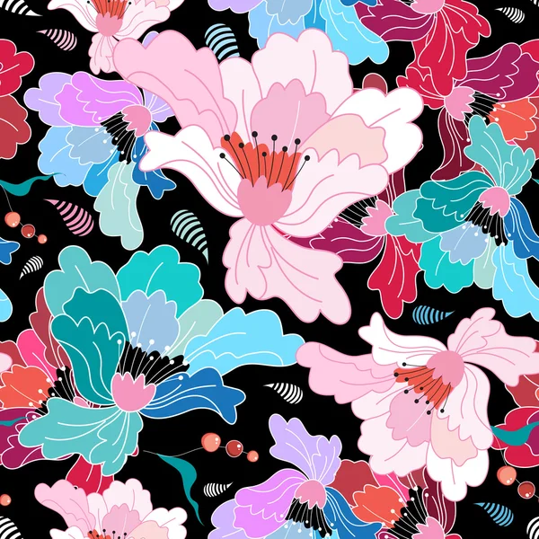 Modèle floral — Image vectorielle