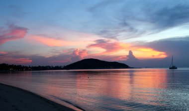 deniz manzarası günbatımı 