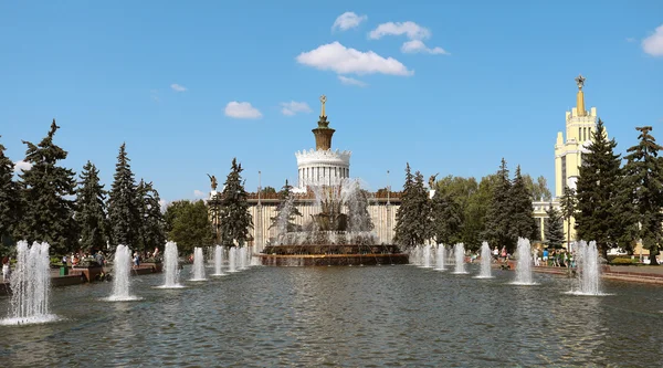 Fontaine "Fleur de pierre" à Moscou — Photo