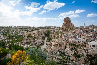 Kapadokya, Türkiye, 14 Mayıs 2022: Kapadokya, eski kent