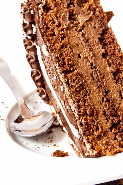 Torta al cioccolato — Foto Stock