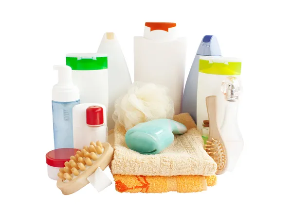 Care and bathroom products — Stock Photo, Image