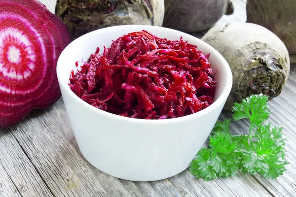 Grated beet — Stock Photo, Image