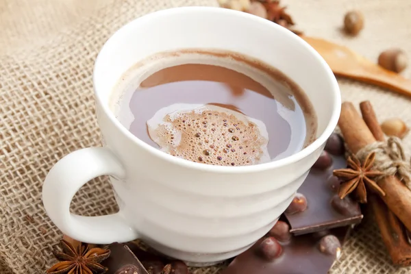 Chocolate quente — Fotografia de Stock