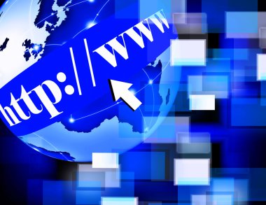 www world Internet arka plan