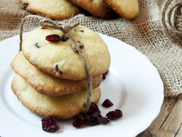 Brusinkový soubory cookie — Stock fotografie