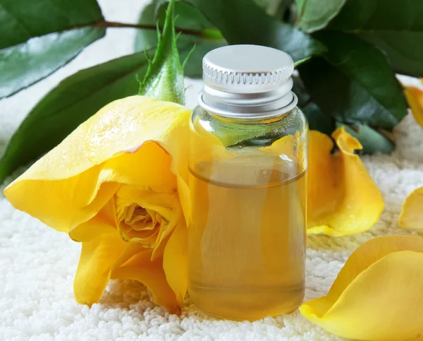 Rose Essential Oil — Stock Photo, Image