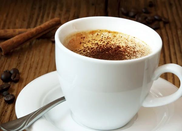 Tazza di Caffè Cappuccino Italiano — Foto Stock