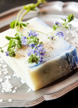 Floral el yapımı Sabun