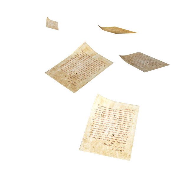 Страницы дуновения бумаги на ветру иллюстрации