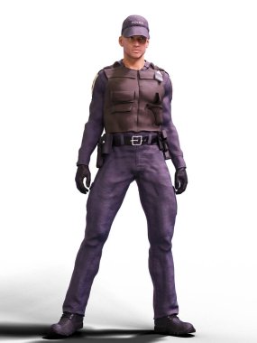 Polis resmedildiğinde ön manzara