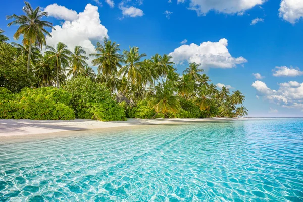 Nejlepší Letní Plážová Krajina Klidný Tropický Ostrov Pobřeží Ráje Mořská — Stock fotografie