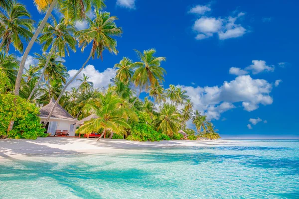 Miglior Paesaggio Balneare Estivo Tranquillo Isola Tropicale Costa Paradisiaca Laguna — Foto Stock