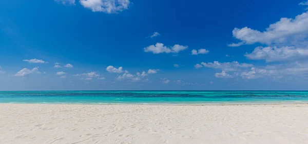 Hermosa Playa Mar Tropical Día Soleado — Foto de Stock