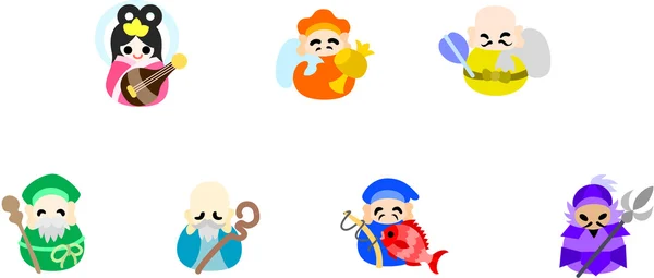 iyi şanslar yedi Tanrılar