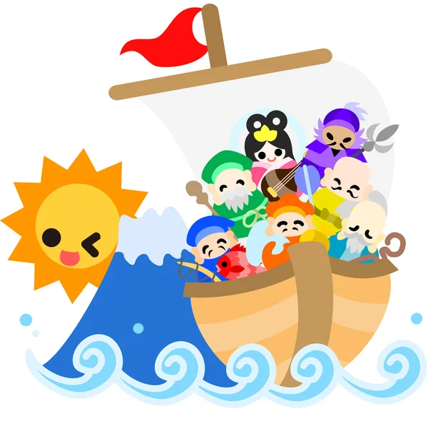 iyi şanslar ve hazine gemisi yedi Tanrılar